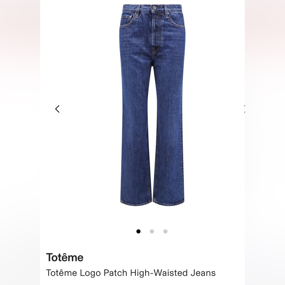 Brand new, never worn, with tags Toteme jeans. Classic cut, straight jeans! 27